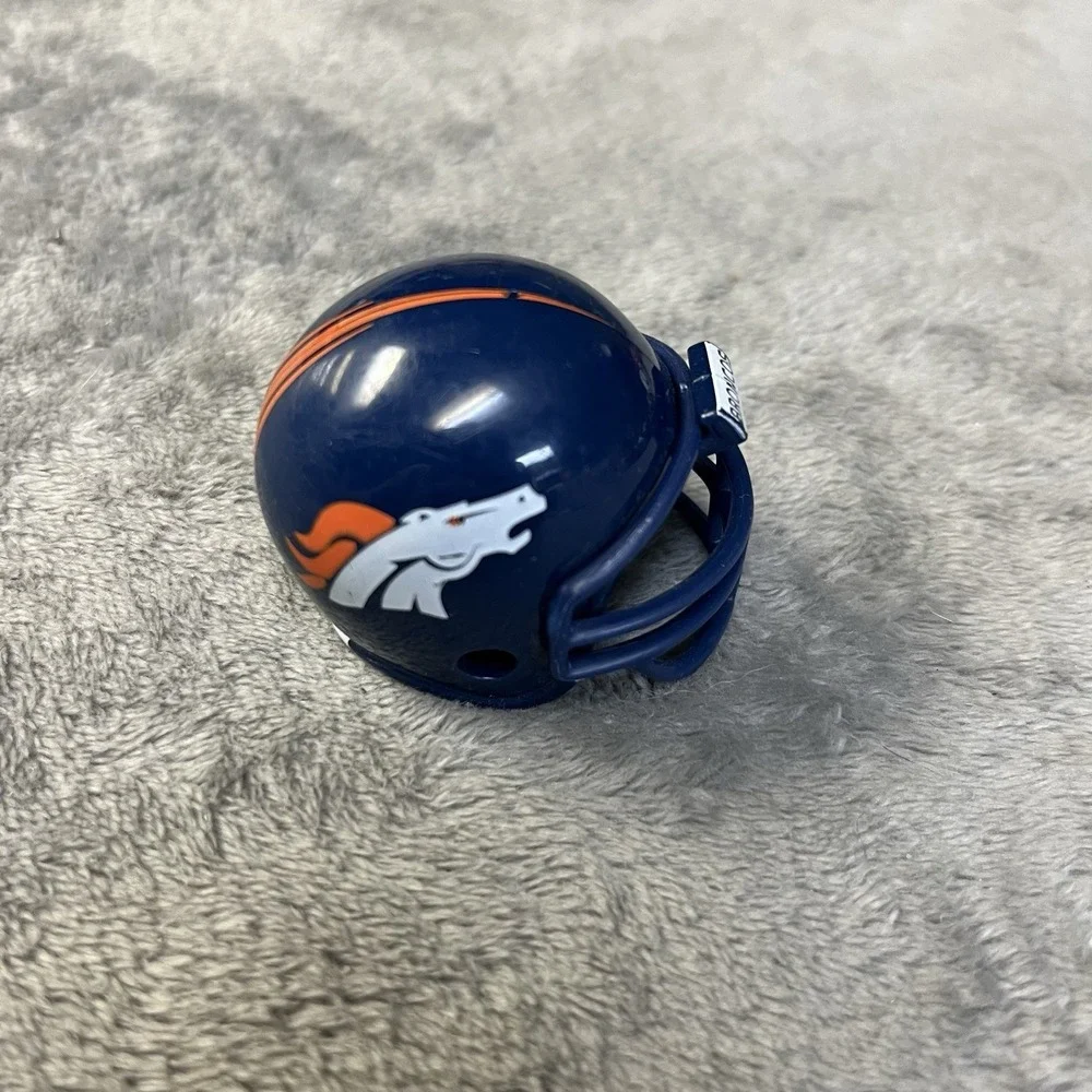 Denver Broncos MIGHTY RACERS Replacement MINI Football HELMET Cake Topper
